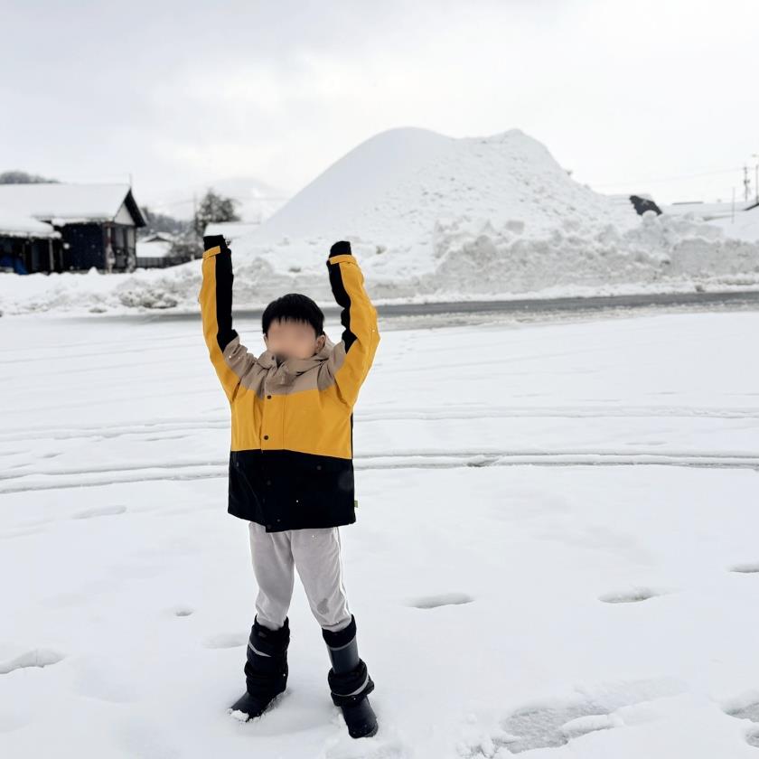 大野の雪7